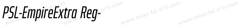 PSL-EmpireExtra Reg字体转换
